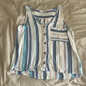 Striped beachy shirt